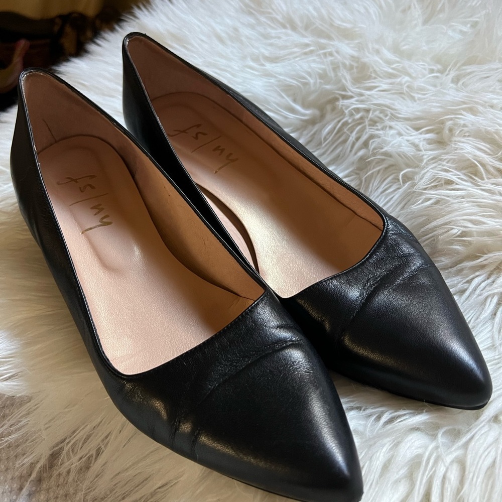 French Sole FSNY Leather Wedges